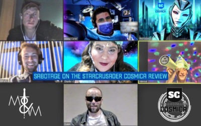 Sabotage on the Starcrusader Cosmica Virtual Murder Mystery Review