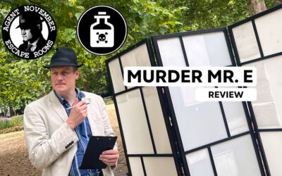 Murder Mr. E by Agent November Review