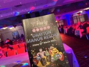 Drayton Manor Party Bingo