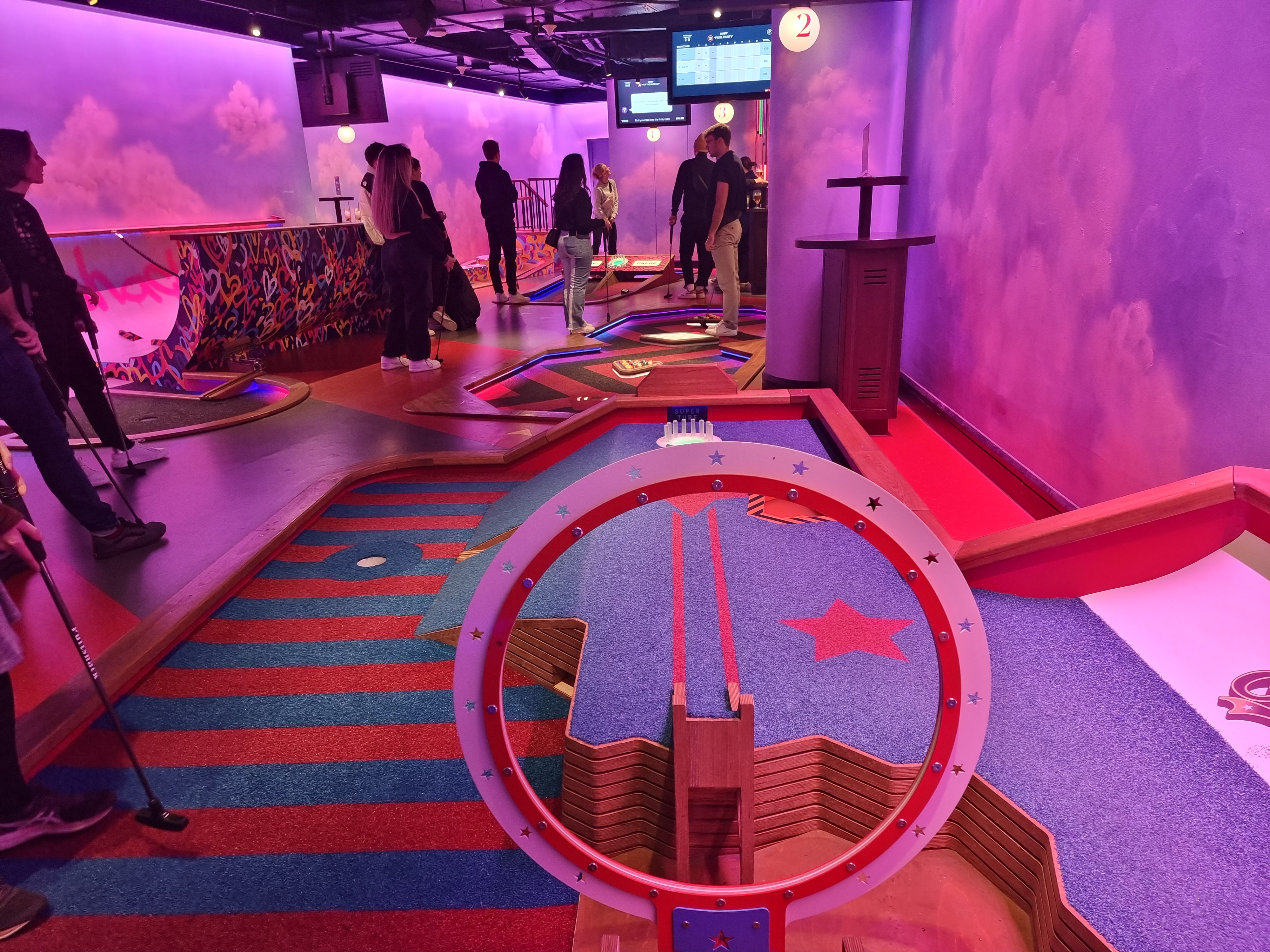 Puttshack Octopus Puttshack London 2023 Review - Thrill Nation