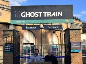 Thorpe Park Ghost Train Review ()