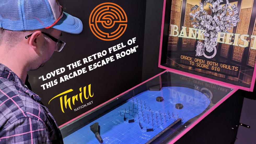 The Arcade at Escape Newcastle and Game Of Throwing Review - Thrill Nation