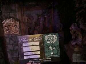 Nethercott Manor at Tulleys Escape Room ()